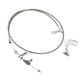 thumbnail image 4 of Conjunto de retén flexible kusrkot de acero inoxidable 2 piezas Detente al cable, 4 of 8