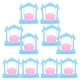 thumbnail image 2 of 10 piezas de columpio en miniatura para casa de muñecas, juego de columpios para casa de muñecas, juguetes para niñas y jardín, 2 of 7