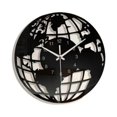thumbnail image 3 of veasfak World Map Pattern Round Wall Clock Silent Non Ticking Accurate Movement Decorative Home Decoration for Home Decor Lightweight 38cm, 3 of 9