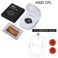 thumbnail image 1 of CHEZHILIN X800 CPL Filter Lens 4K HDR Anti-Glare Wide Angle, 1 of 17