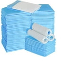 thumbnail image 1 of Pack of 100 Dog Training Pads, 33 x 45 cm Disposable Puppy Training Pads, Super Absorbent, Odor Resistant, 1 of 5