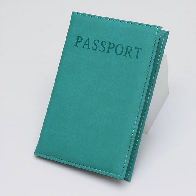 Funda de cuero para pasaporte, funda para pasaporte, funda para pasaporte, funda para pasaporte de cuero PU, funda para pasaporte, tarjetero