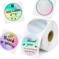 thumbnail image 1 of 2Inch Thermal Labels, 400 Pcs Round Self-Adhesive Direct Thermal Printer Label for Color Coding Label Printer, Logo, 1 of 7