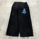 thumbnail image 1 of JNCO Y2K pantalones vaqueros sueltos retro bordado hip-hop street Harajuku pantalones de pierna ancha para hombres, 1 of 5