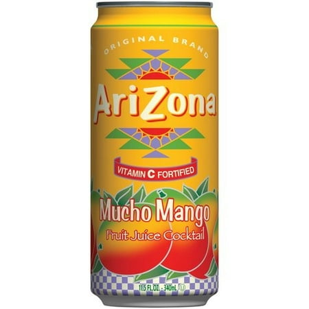 arizona mango juice mucho fruit cocktail walmart oz fl