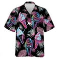 thumbnail image 3 of Las más nuevas camisetas holgadas y transpirables con estampado 3D de muñeco de nieve y helado para hombre y mujer, camisetas de manga corta para fiesta en la playa, 3 of 5