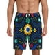 thumbnail image 1 of Fotbe Colorful Mexican Flower Pantalones Cortos de Pijama para Hombre, Ropa de Dormir, Pantalones de Pijama Cortos para Hombre-Medium, 1 of 6