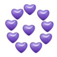 thumbnail image 2 of Paquete de 2-5 Globos de látex con forma de corazón mayimx decoración para fiesta de cumpleaños y boda 10 Uds 2 piezas Globos de corazón de látex para bodas, 2 of 8