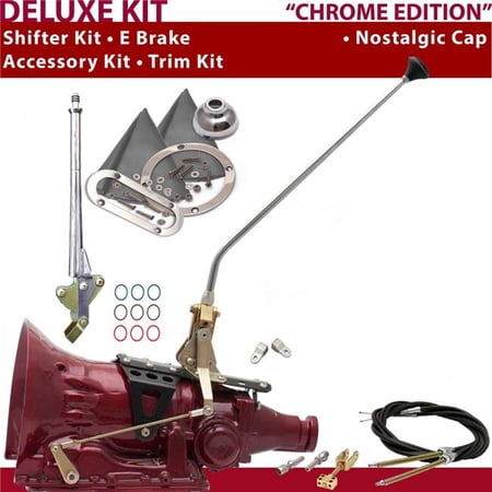 American Shifter C6 Shifter Kit 23 in. E Brake Cable Clevis Trim Kit for D06BB