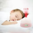 thumbnail image 5 of Newxiaaa 2024 New Digital Clock With Date And Week, Alarm Clocks for Bedrooms With Battery Large Screen Display Digital Clock Small Bedside Clock, for Christmas Gifts (Pink), 5 of 7