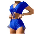 thumbnail image 1 of MKLEKYY Trajes De Baño Mujer Dos Piezas Women'S Bikini Set High Waisted Two Piece Swimsuit Swimsuit, 1 of 5