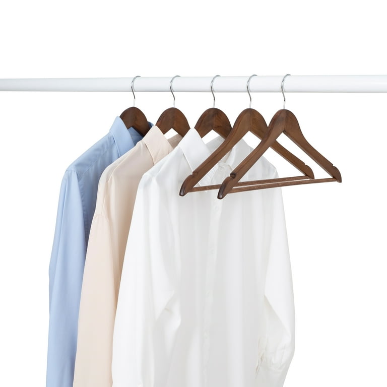 White Wooden Dress-Shirt Hanger  Product & Reviews - Only Hangers