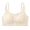 thumbnail image 1 of Supportive Wireless Full Coverage Bra for Everyday Comfort with Side Smoothing and Lift T-Shirt Friendly Seamed-Free Design for All Seasons, 1 of 5