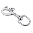 thumbnail image 1 of 10 Unids Mosquetón Giratorio 360  degreeGanchos de Clip de Perro para Perros Broche de Kayak Canoa Duradero, 1 of 7