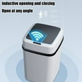 thumbnail image 4 of Taicans Smart Sensor Trash Can with Lid Touchless Automatic Motion Sensor 3 Gallon Small Garbage Can,Smart Electric Plastic Garbage Bin for Living Room Bedroom office Kitchen, 4 of 5