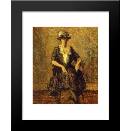 The Blue Gown 20x24 Framed Art Print by Robert Spencer