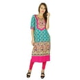 thumbnail image 2 of Phagun Kurta Bollywood de Designer Indienne pour Femmes Kurti Ethnique Tunique en Coton Robe, 2 of 5