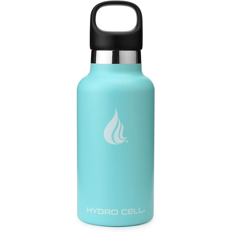 HYDRO CELL Stainless Steel Insulated Water Bottle with Straw - For