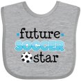 thumbnail image 3 of Inktastic Future Soccer Star Boys Baby Bib, 3 of 4