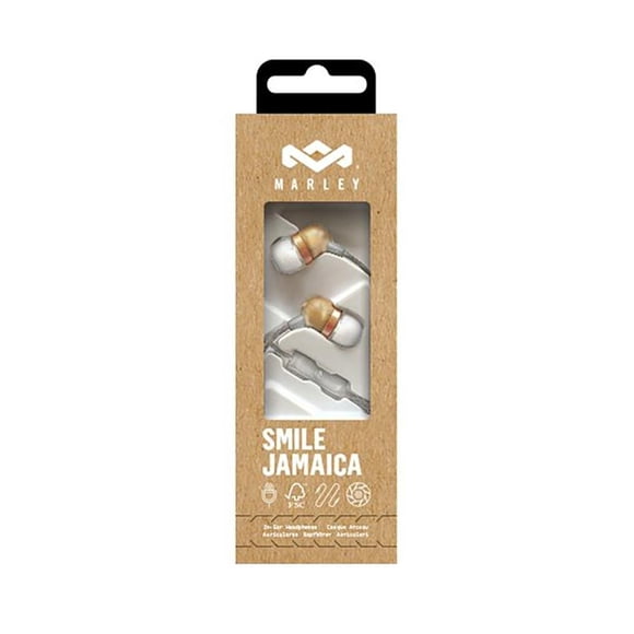 Audífonos In Ear Marley Smile Jamaica EM-JE041-CP Bronce