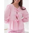 thumbnail image 3 of SUNSIOM Femmes Blouses d'Automne Blouses de Printemps Manches Longues Blouses à Carreaux, 3 of 6