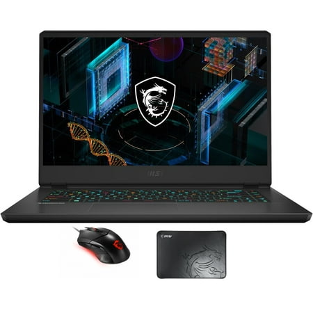 MSI GP66 Leopard Gaming/Entertainment Laptop (Intel i7-11800H 8-Core, 15.6in 144Hz Full HD (1920x1080), NVIDIA RTX 3080, 32GB RAM, 2x8TB PCIe SSD (16TB), Win 11 Home) with Clutch GM08 , Pad