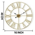 thumbnail image 6 of Sorbus 16" Quartz Classic Indoor Oversized Wall Clock, Easy To See Roman Numerals, 6 of 7