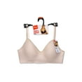 thumbnail image 5 of Hanes Womens Wireless Bra, Smooth Comfort Full Coverage Bra, Foam Cups, Convertible Bra Straps, 5 of 8