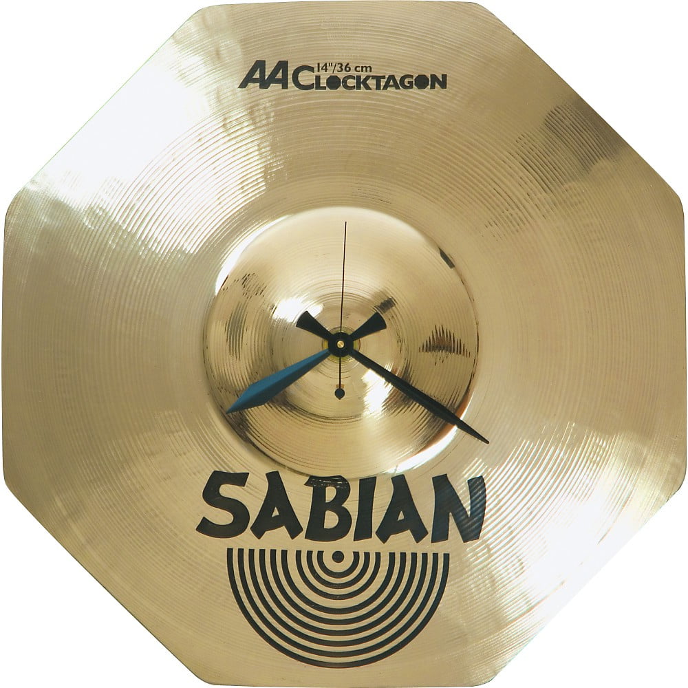 SABIAN Logo Clocktagon Clock