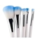thumbnail image 2 of Juego de brochas de maquillaje Crown Brush White, 7 piezas HD con espejo y pinzas, 2 of 3