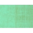 thumbnail image 1 of Ahgly Company Indoor Rectangle Solid Turquoise Blue Modern Area Rugs, 4' x 6', 1 of 4