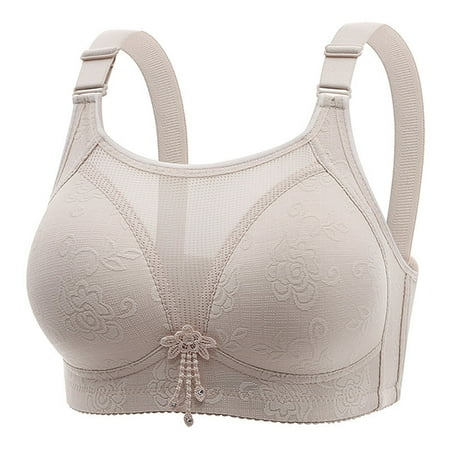 Leakproof Ladies Underwear Women Fashion Casual Breathable Tube Top Bra Underwear Without Steel Ring Gathering And Adjusting Bro Sexy Underwear for Women(Size:42)