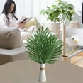 thumbnail image 3 of Yesbay 6Pcs Artificial Palm Leaves Tropical Plant Beach Home Office Party Decoration,Green L, 3 of 6