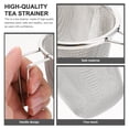 thumbnail image 4 of 1pc Stainless Steel Tea Strainer Creative Tea Percolator Tea Tea Filter (Silver), 4 of 7