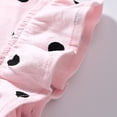 thumbnail image 2 of Gibobby Blusas De Moda Verano nueva ropa para niños patrón de punto redondo lindo algodón niña cuello redondo camiseta sin mangas （Rosa， 3-4 Años), 2 of 5