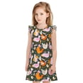 thumbnail image 1 of Vsdgher Chemises de Nuit pour Filles, Manches Courtes à Volants, Robe de Nuit, Pyjama pour Fête-Moyen, 1 of 6