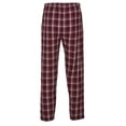 thumbnail image 3 of Men's Maroon Wisconsin Timber Rattlers Harley Flannel Pants, 3 of 3