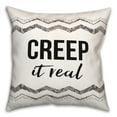 thumbnail image 2 of Creative Products Creep It Real 18 x 18 Spun Poly Pillow, 2 of 3