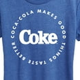 thumbnail image 3 of Coca-Cola - Coke Makes Things Taste Better - Women's Short Sleeve Graphic T-Shirt, 3 of 6