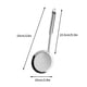thumbnail image 3 of Aparatos de cocina, Accesorios de cocina, Utensilios de cocina, Utensilios de cocina, Filtro de acero inoxidable, Exprimidor doméstico fino, Filtro de malla, Cuchara de cocina, Colador de malla, 3 of 3