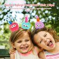 thumbnail image 2 of 12 count  Pop Pop Hair Clips, Crazy Hair Day Accessories, Cute Fuzzy Hair Clips, Funny Spiral Pom Pom Hair Clip for Little Ones, Colorful Novelty Hair Barrettes, Party Event Supplies, 2 of 5