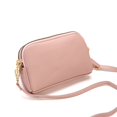 thumbnail image 4 of Bolso bandolera de hombro para mujer, multifuncional, de gran capacidad, tipo concha, para teléfono móvil de niña, con cremallera, 4 of 6
