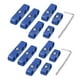 thumbnail image 1 of 2 Juegos 7mm-8mm Coche Bujía Cable Separador Telares Divisor Abrazadera Azul, 1 of 1