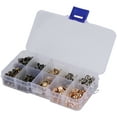 thumbnail image 2 of Nail Slot Screws Set, Practically Easy Use Luggage Locking Screws  For Clothing Leather, Ledgers, 2 of 8