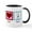 White/Black Inside, variant on CafePress - Peace Love Easter Mug - 11 oz Ceramic Mug - Novelty Coffee Tea Cup