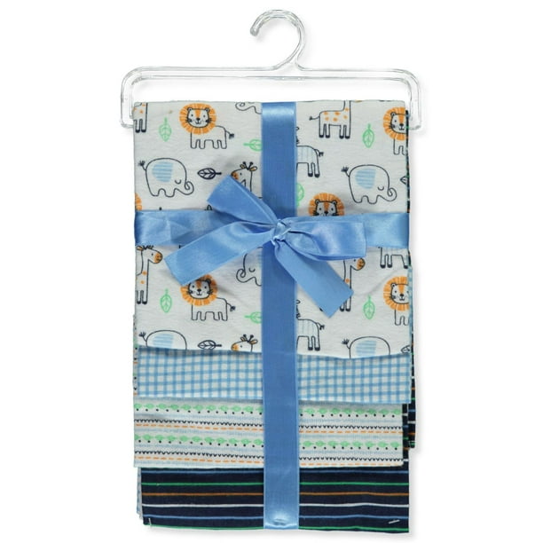 Cookies Zak & Zoey Baby Boys' Lion 4Pack Cotton Receiving Blankets