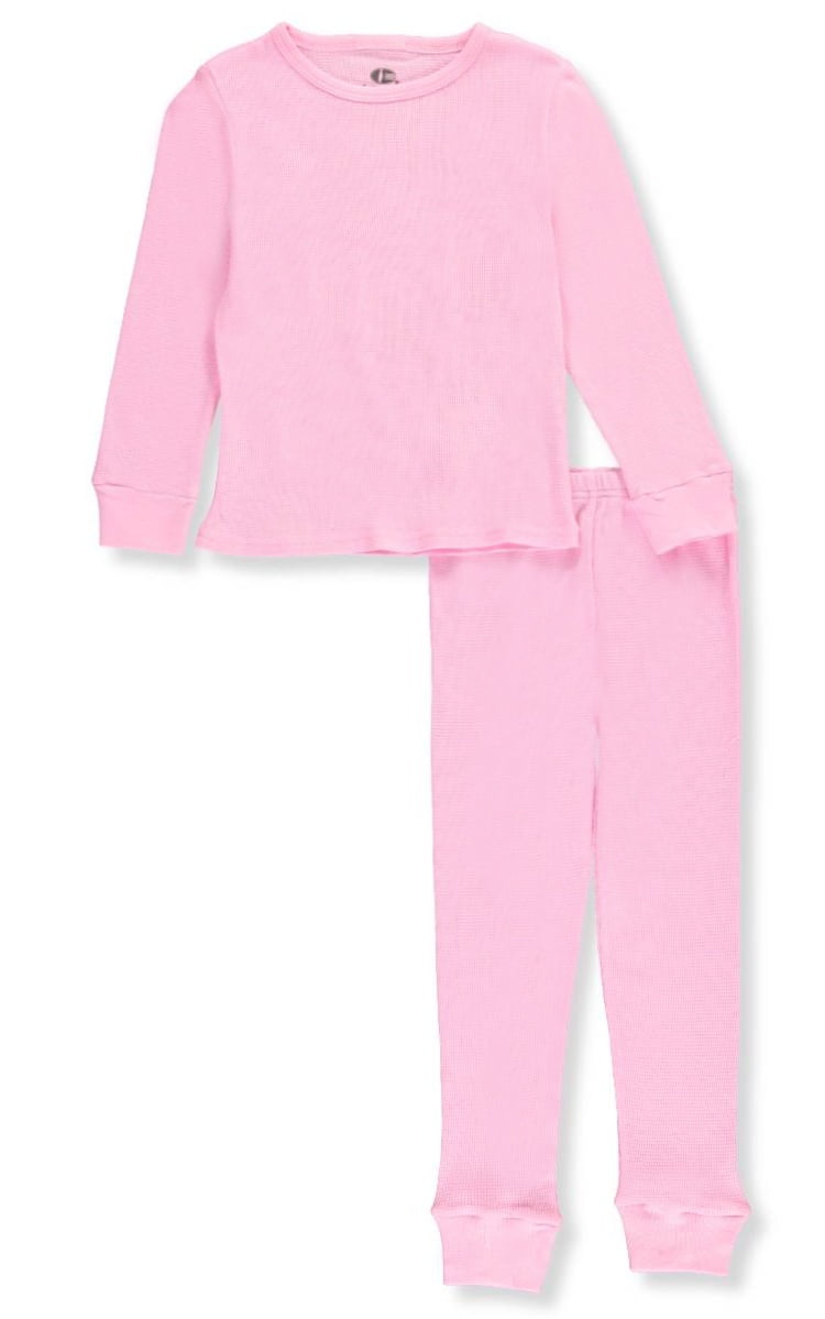 Ice2O Little Girls' Toddler 2-Piece Thermal Long Underwear Set (Sizes ...