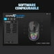 thumbnail image 5 of GAME FACTOR MOW700-BK Mouse Inalámbrico Gaming, Multiconectividad 2.4GHz y Bluetooth, Sensor Pixart 3395, 26,000 dpi, RGB, Carcasas Intercambiables, Batería Recargable, Compatible con PC y Laptops, 5 of 5