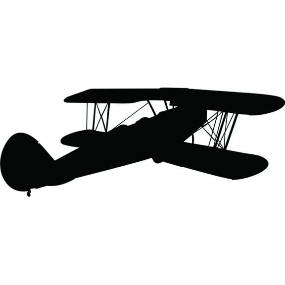 Wall Decal Airplane Prop Helecopter Boys Room Teady Bear Trains Dino Dinosaurs Tractor Trucks Airplane Holiday Gift Decorating Ideas Sticker - Size: 7 Inches X 18 Inches