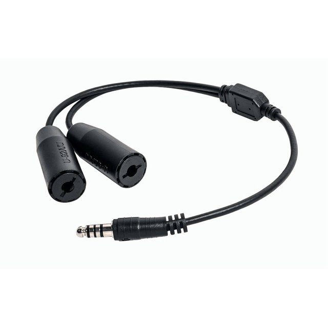 Nflightcam Adaptateur Double Hélicoptère/casque Militaire